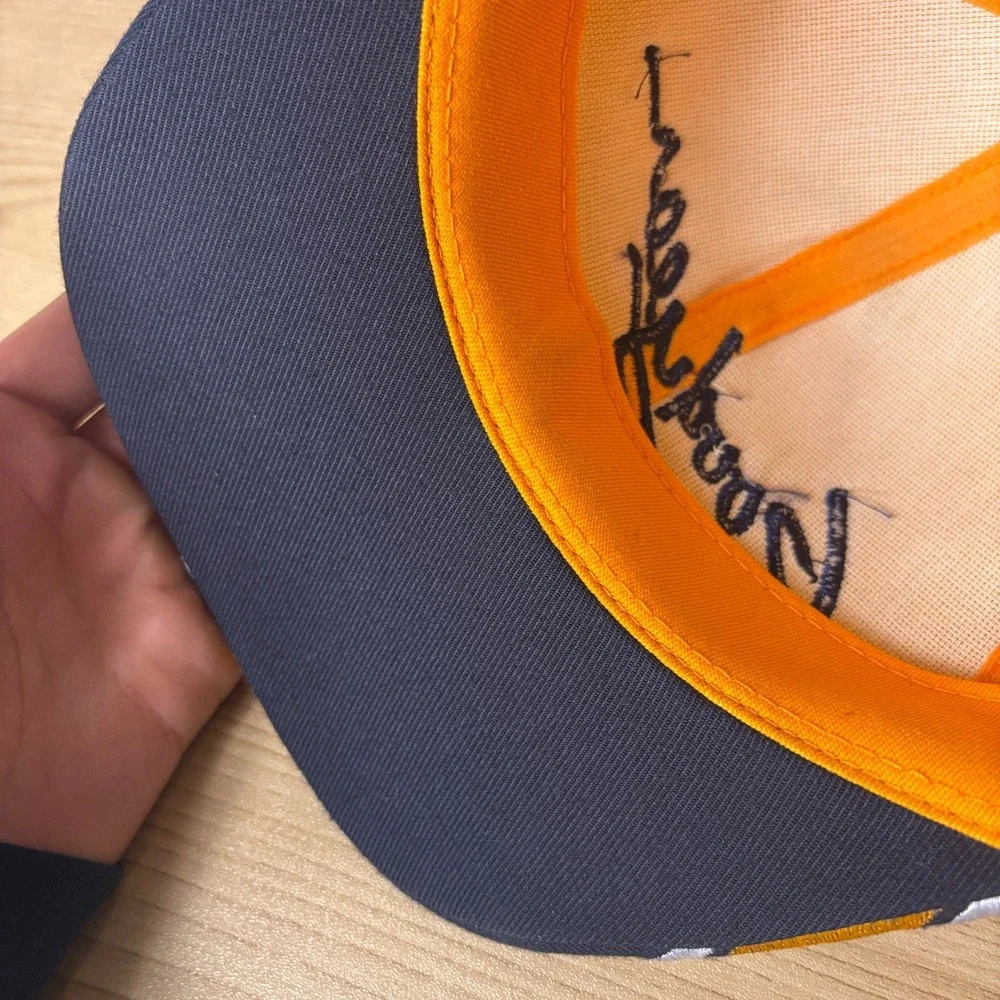 Vintage Goodyear Hat Cap Snap Back Yellow Tires Racing Retro K Products